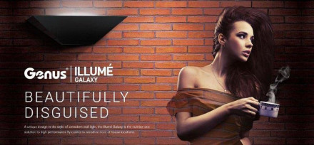 Ловушка для комаров "Genus Illume LED Galaxy Black"